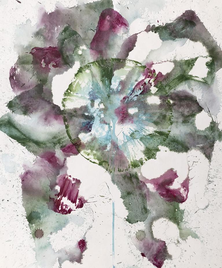 Pauline Bazignan, 23.07.2018, acrylique sur toile, 65 x 54 cm Pauline Bazignan, 23.07.2018, acrylique sur toile, 65 x 54 cm